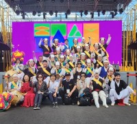 구미시 자매도시 대만 '2023 세계 객가박람회'에 한두레마당 예술단 파견 공연