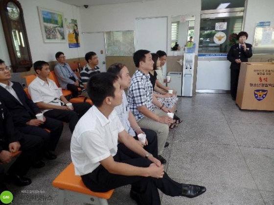 베트남 공안청 대표단 경찰학교 방문